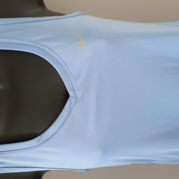 Nike running dri fit blue tank top Size M - Picture 2 of 6